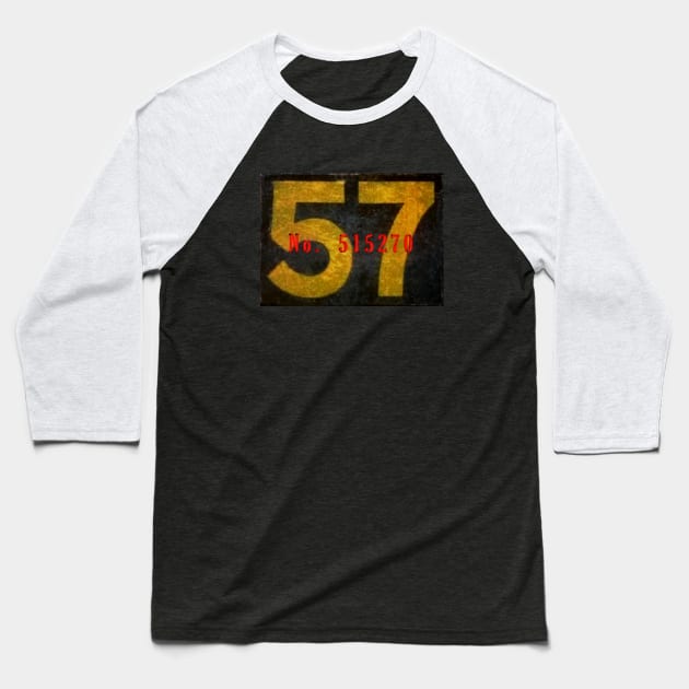 57 lg Baseball T-Shirt by WhiskeyTango